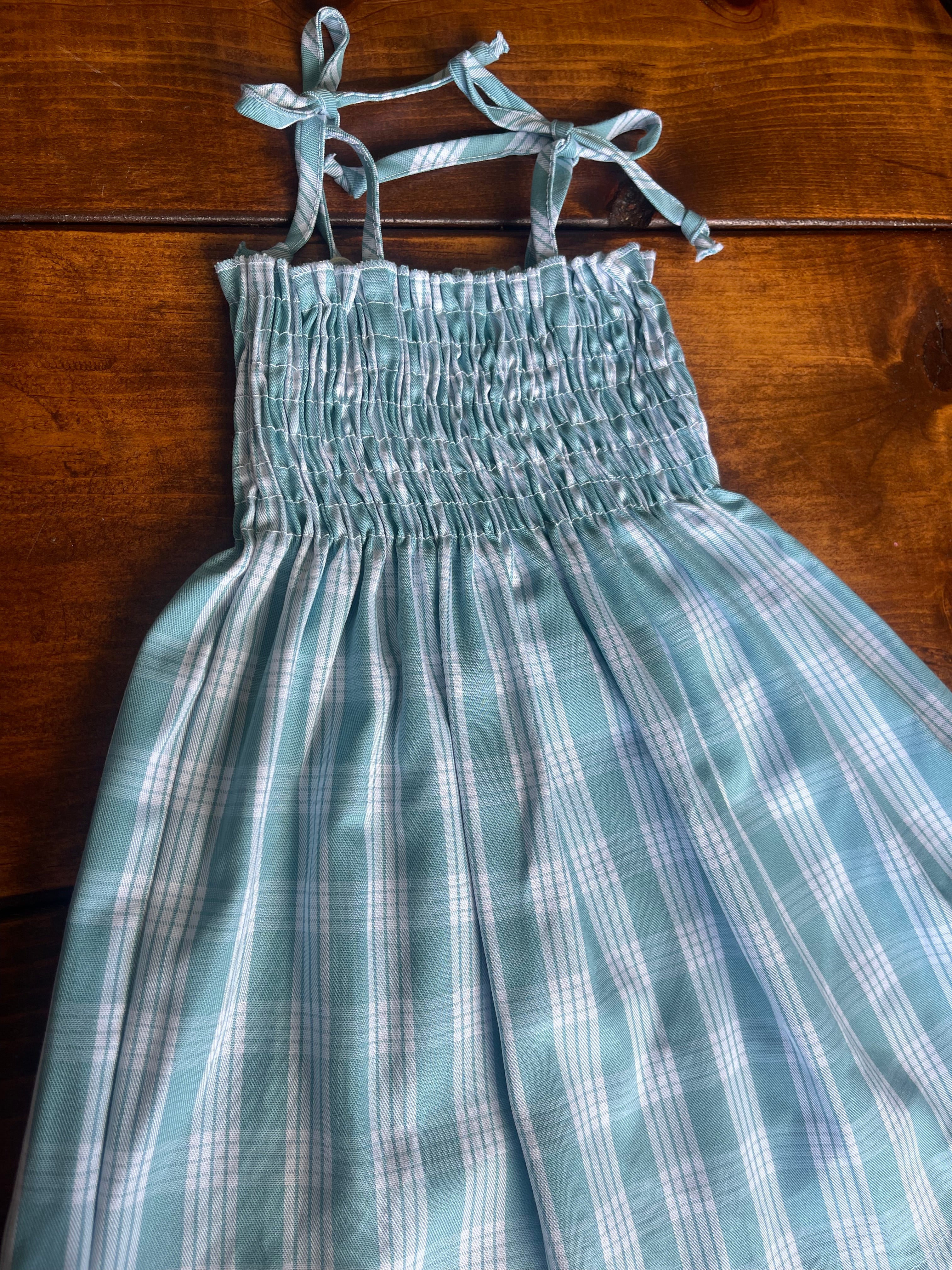 Palaka Dress in Seafoam