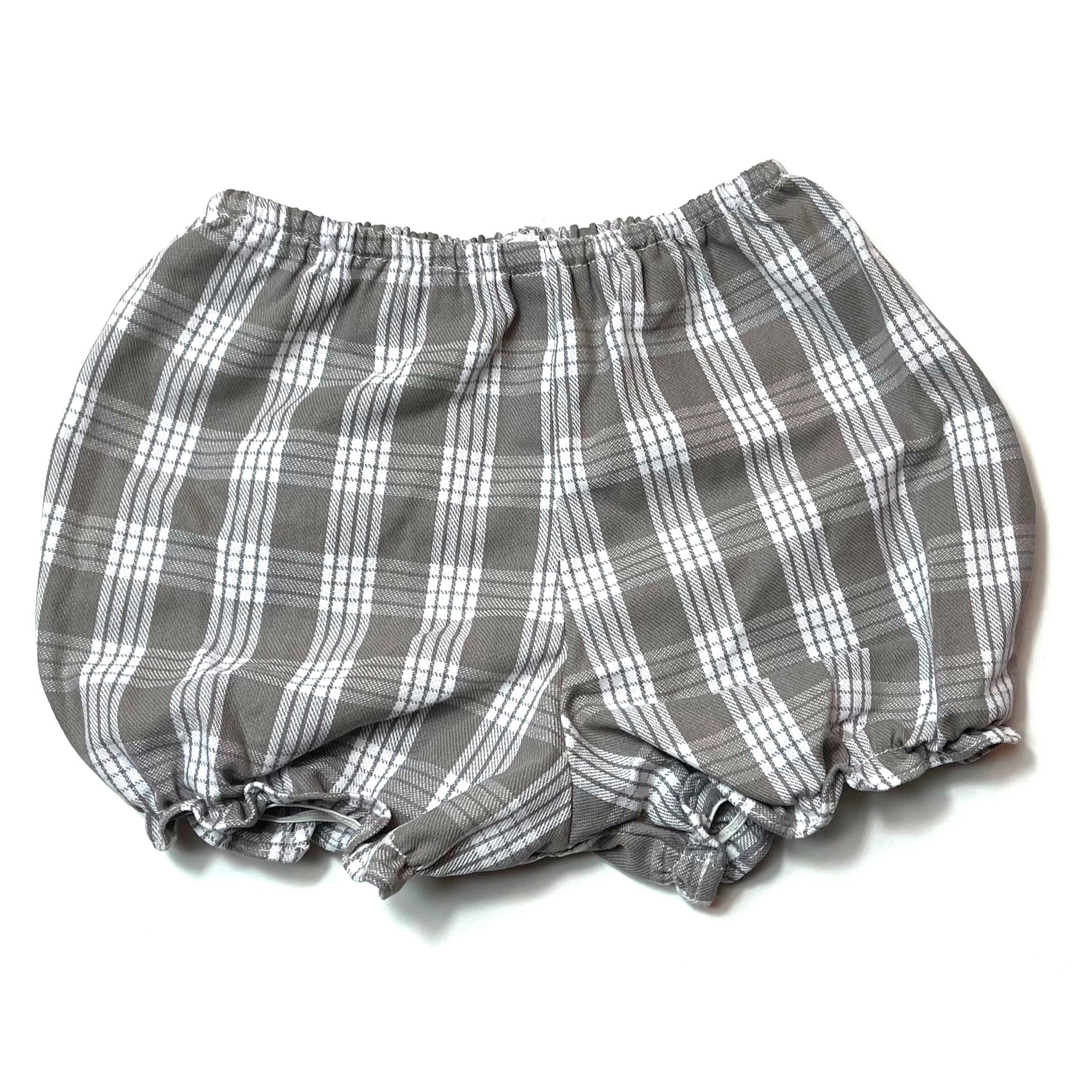 Baby 2pc Dress & Bloomer Set in Grey