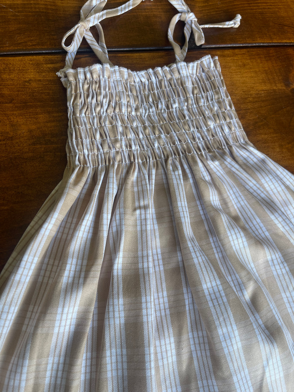 Palaka Dress in Khaki