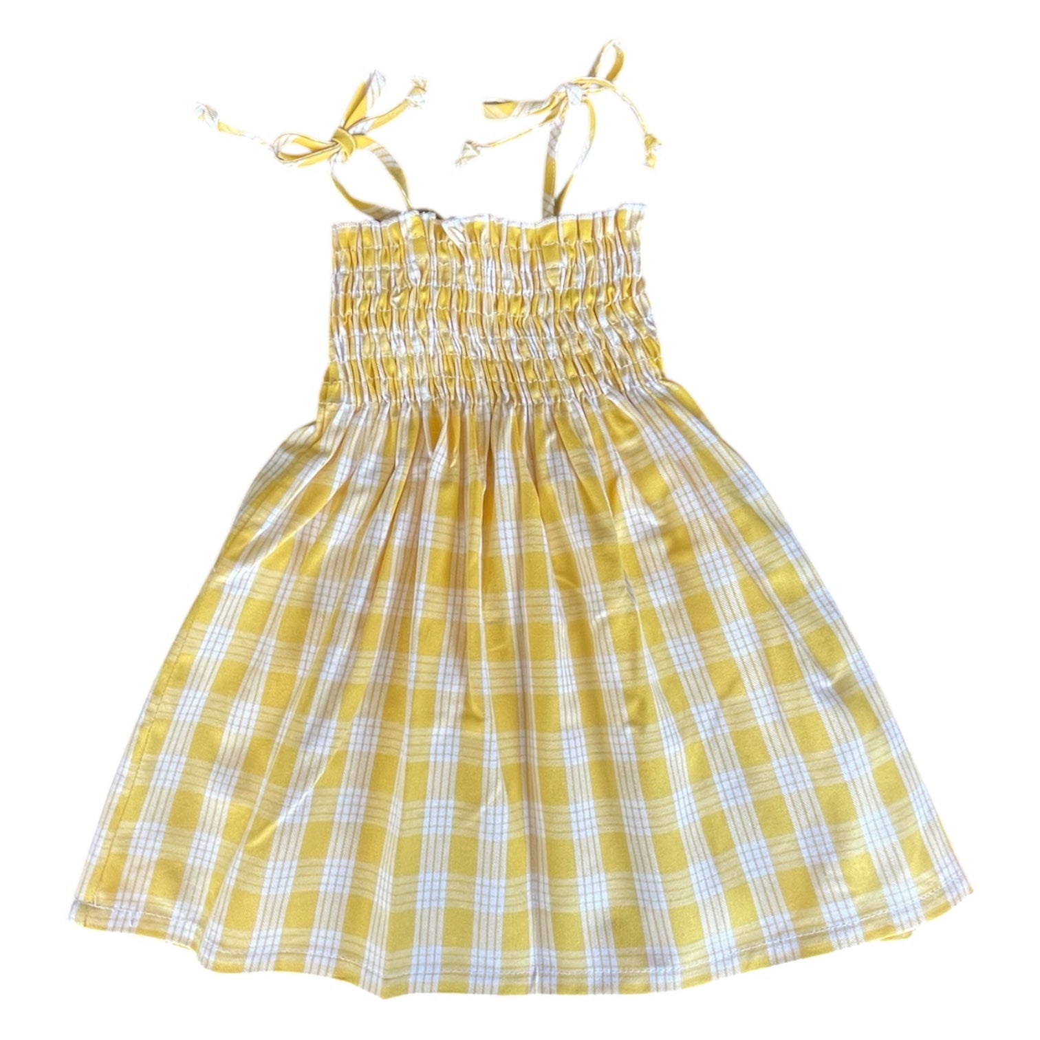 Palaka Dress in Yellow