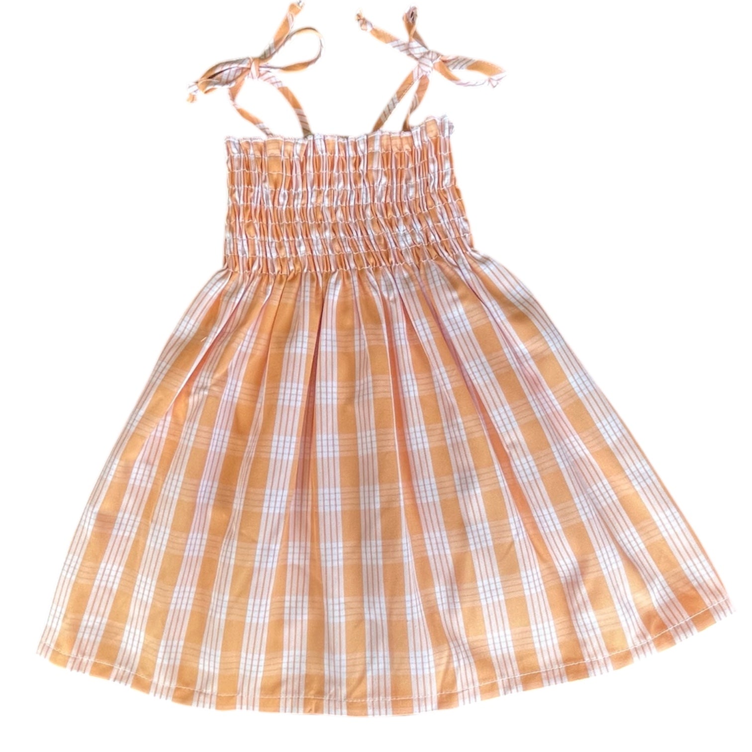 Palaka Dress in Pumpkin