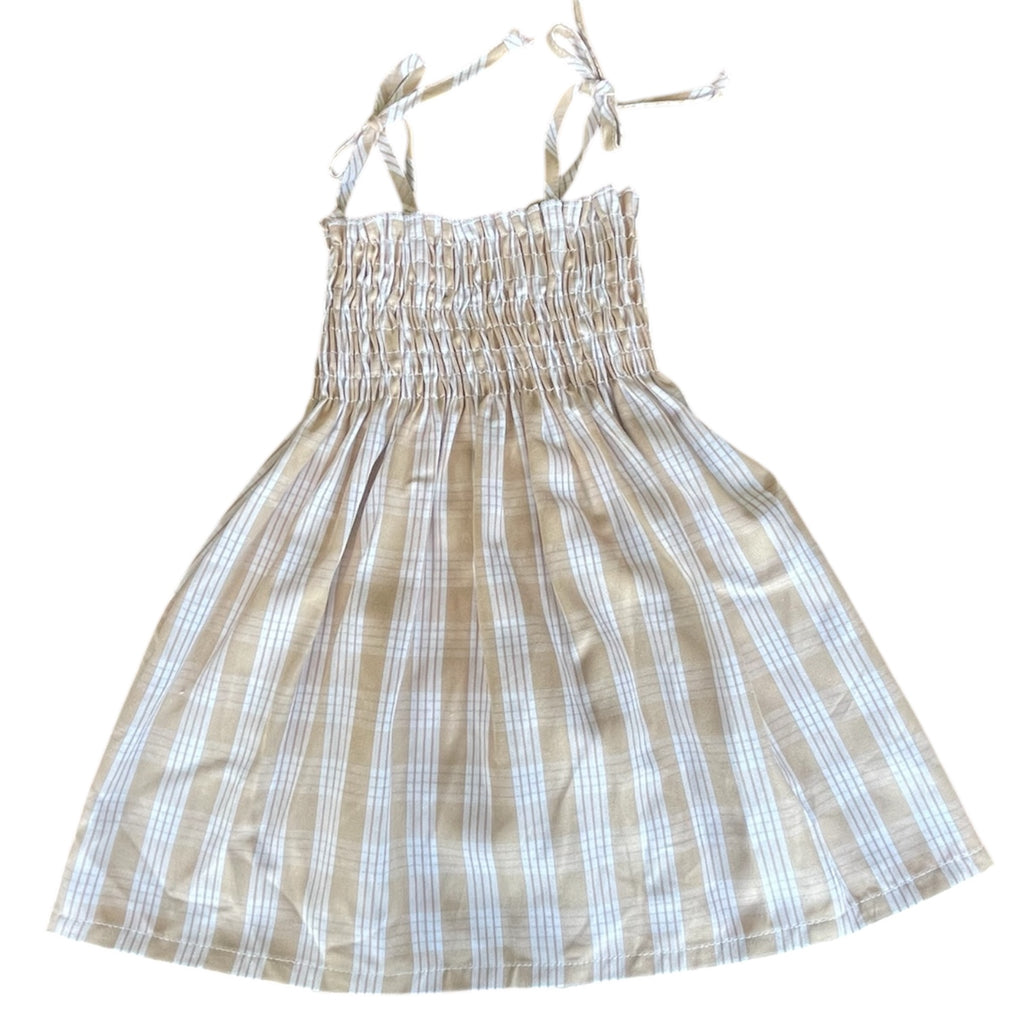 Palaka Dress in Khaki