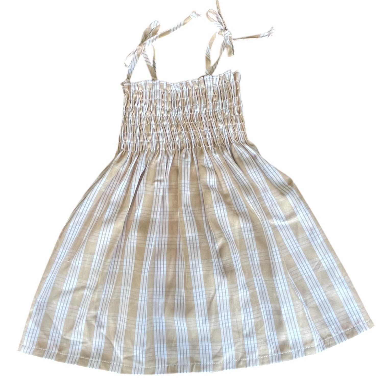 Palaka Dress in Khaki