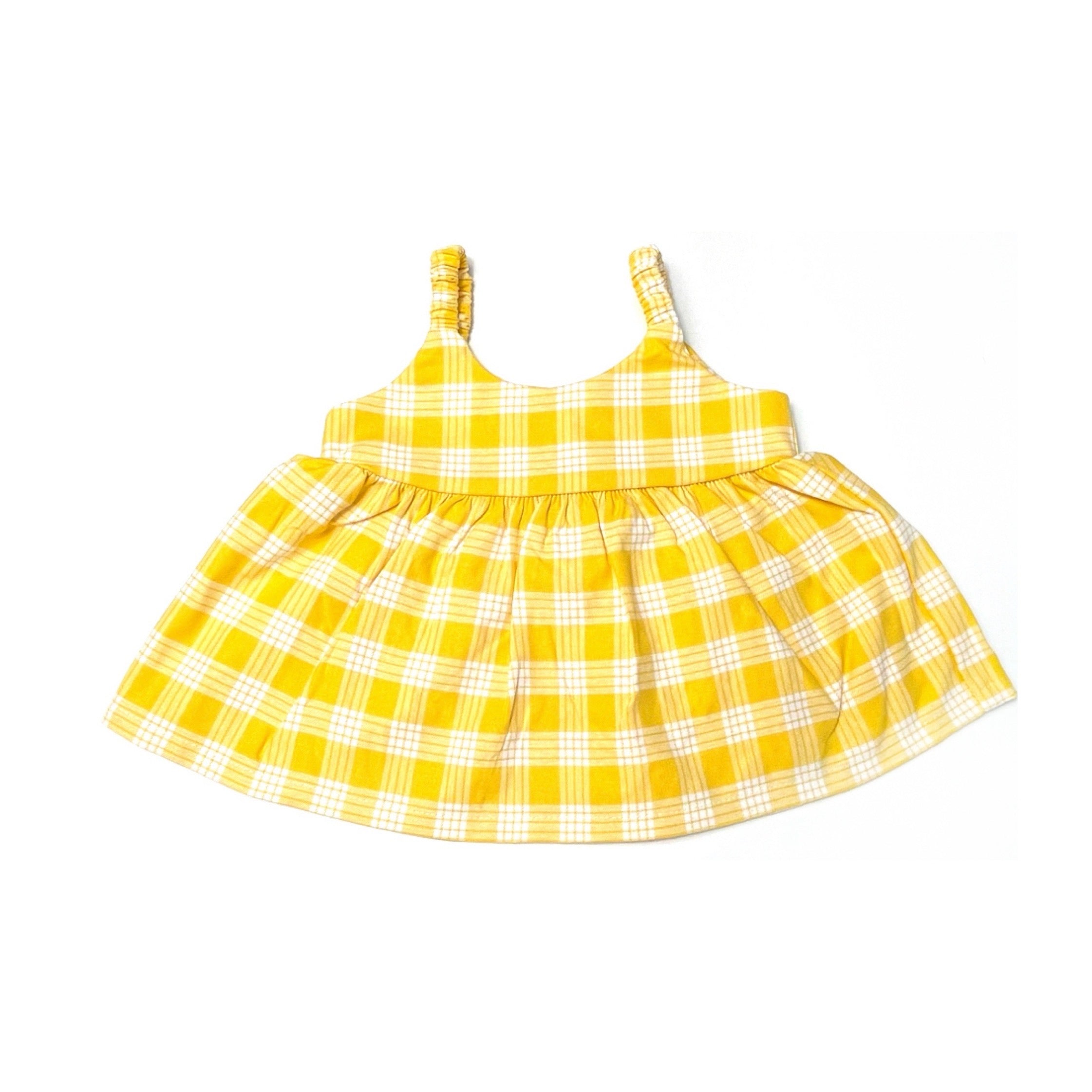 Baby 2pc Dress & Bloomer Set in Yellow